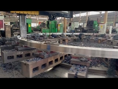 안정적인 밀폐 된 이중 줄 공 썰매 베어링, 다기능 크로스 롤러 링