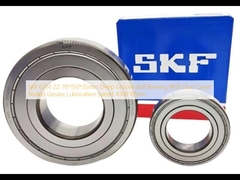 SKF 6314 ZZ 70*150*35mm Deep Groove Ball Bearing With Dust Cover Sealed Grease Lubrication Speed 4300 R/min 소금지 가루 구슬 굴착기