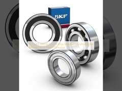 SKF 6203 100Cr6 / GCr15 반지 재료 선형 롤러 베어링 P4 방사성 클리어런스