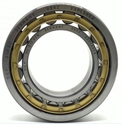 NU210ECM 20mm 너비 회전 속도 오일 윤활용용 원통 롤러 베어링 7500 R/Min