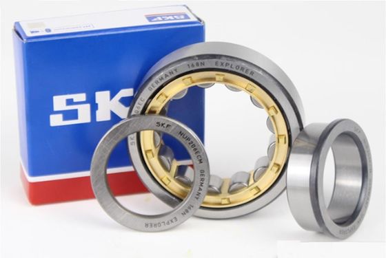 SKF NUP206ECM 원통 롤러 베어링 0.214kg 및 강철 케이지