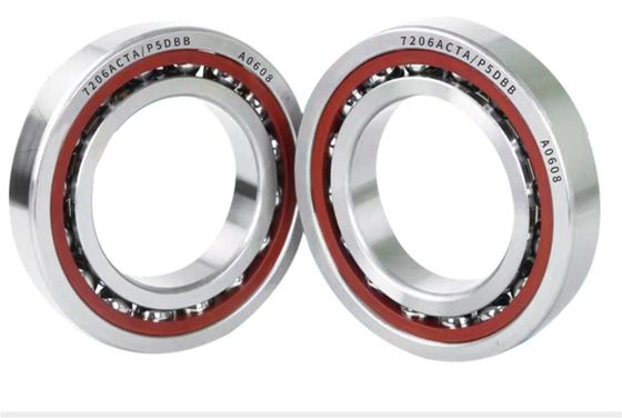 7207AC 스피드 오일 윤활각 접촉 볼 베어링 35mm 내부 지름 및 17mm 너비
