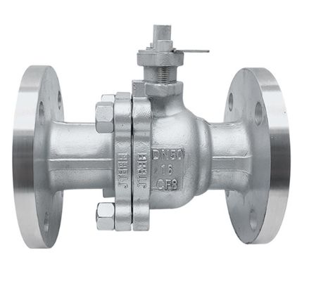다이 펌핑 부드러운 밀폐 된 볼 밸브 플랜지 합성 PTFE 밸브 좌석 재료 1.6MPa 압력