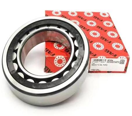 FAG NU211E 원통 롤러 베어링 95.5kN 정적 부하 6700 R/Min